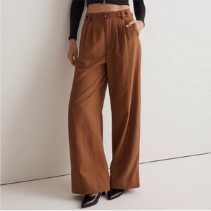 Madewell Pants Womens The Harlow Wide-Leg Pant Acron Size 2